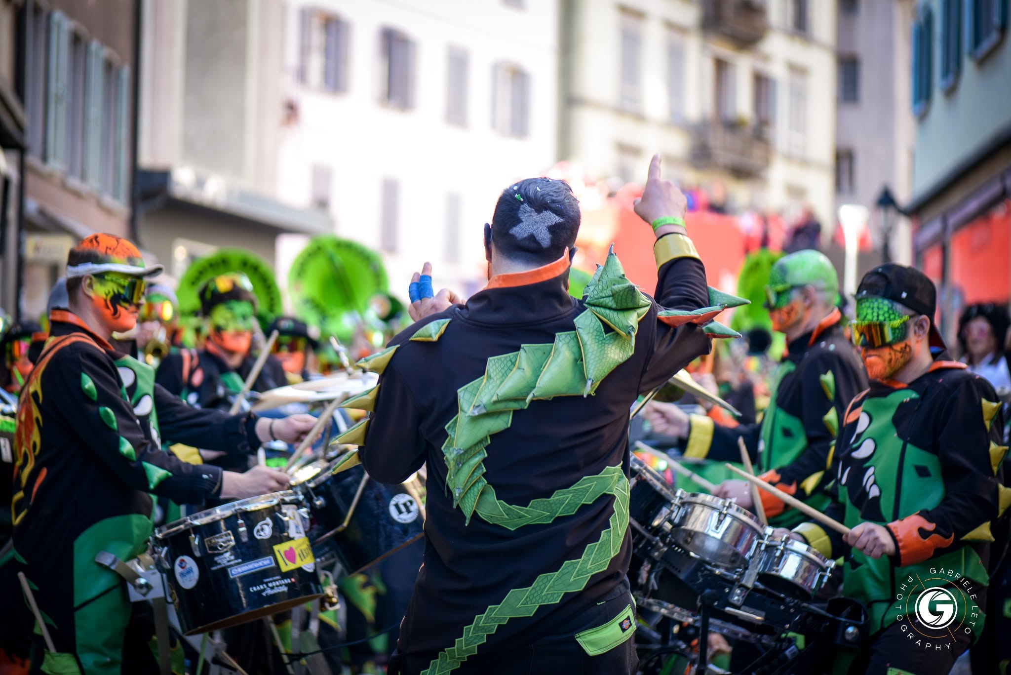 Percussionniste en cortège